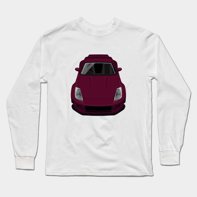 Fairlady 350Z Z33 Body Kit - Interlagos Fire Red Long Sleeve T-Shirt by jdmart